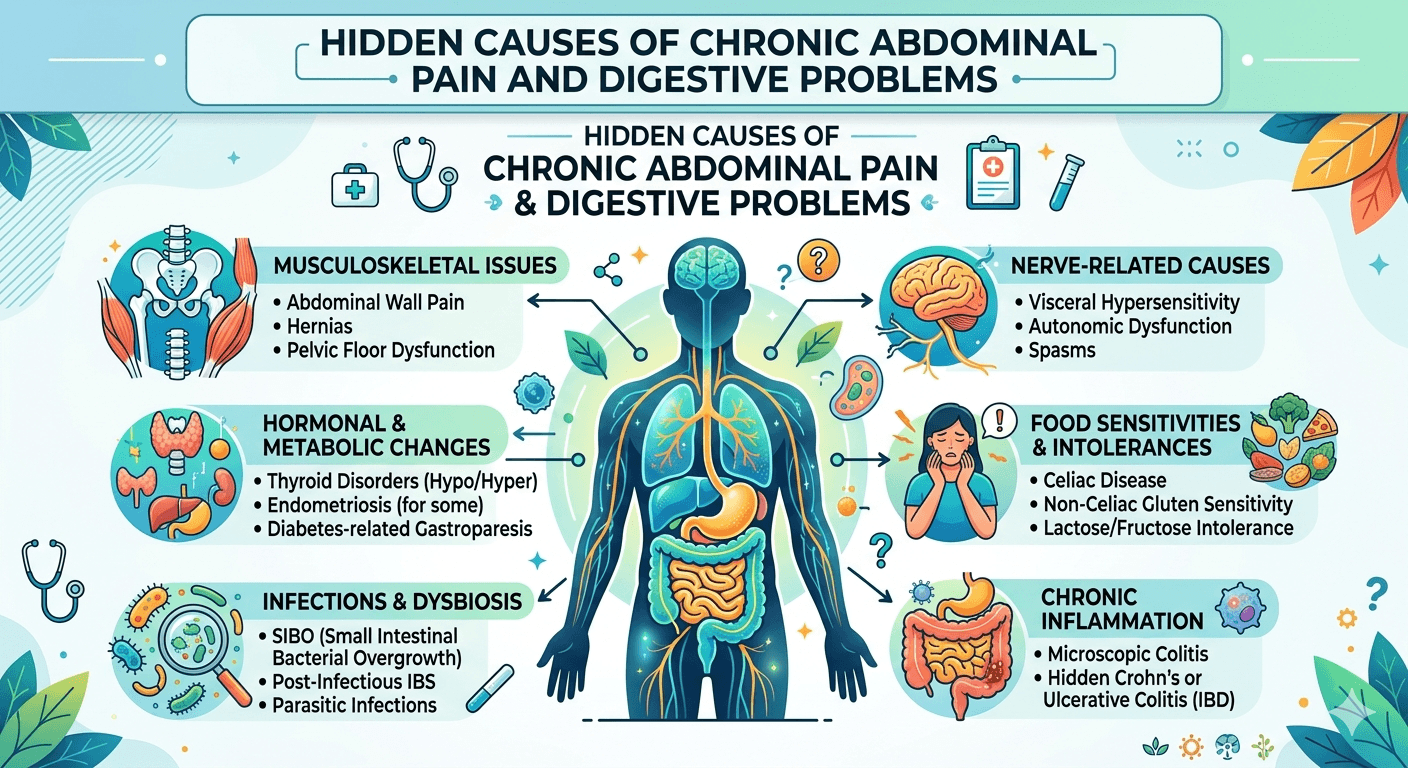 Hidden Causes of Chronic Abdominal Pain