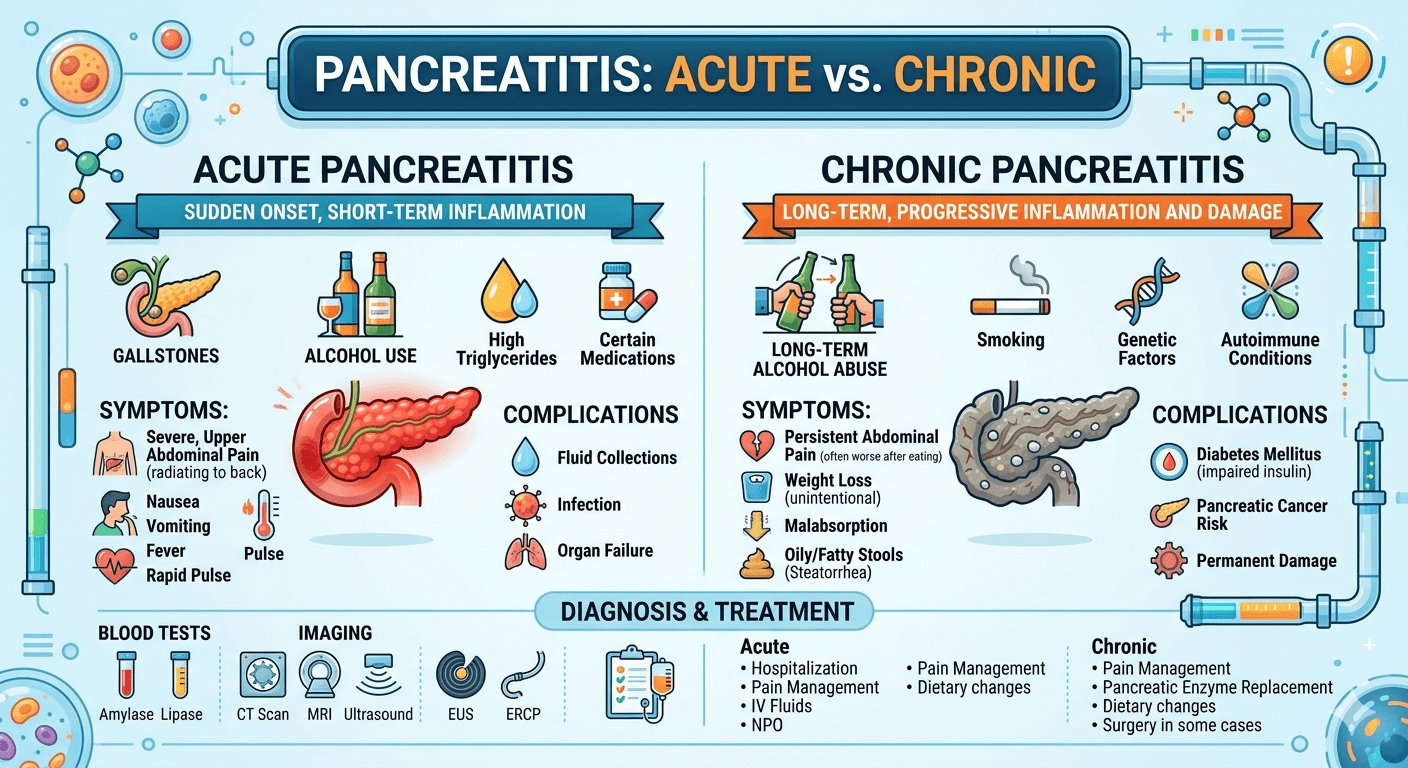 Understanding Pancreatitis acute and chronic