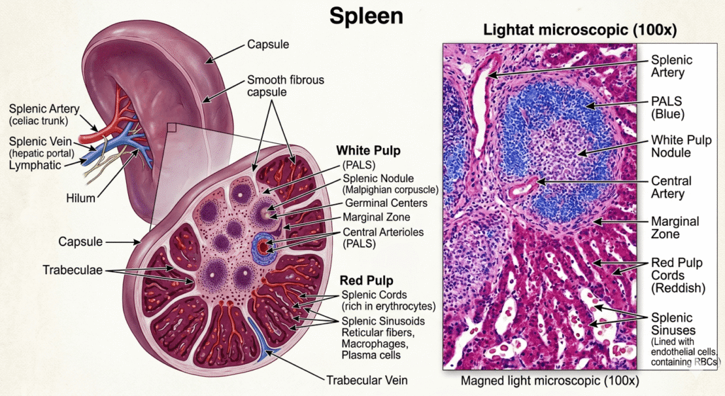 Spleen Anatomy