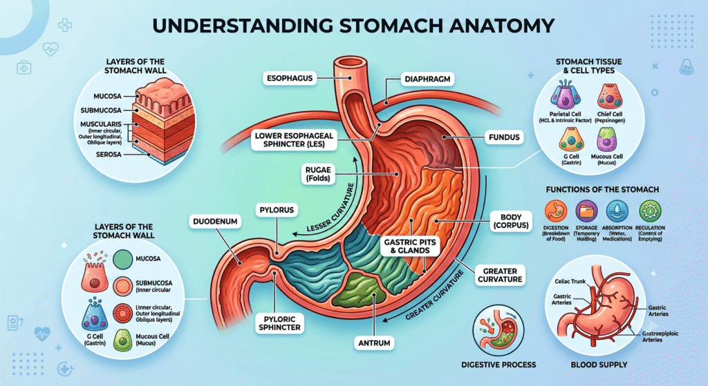 Stomach Anatomy