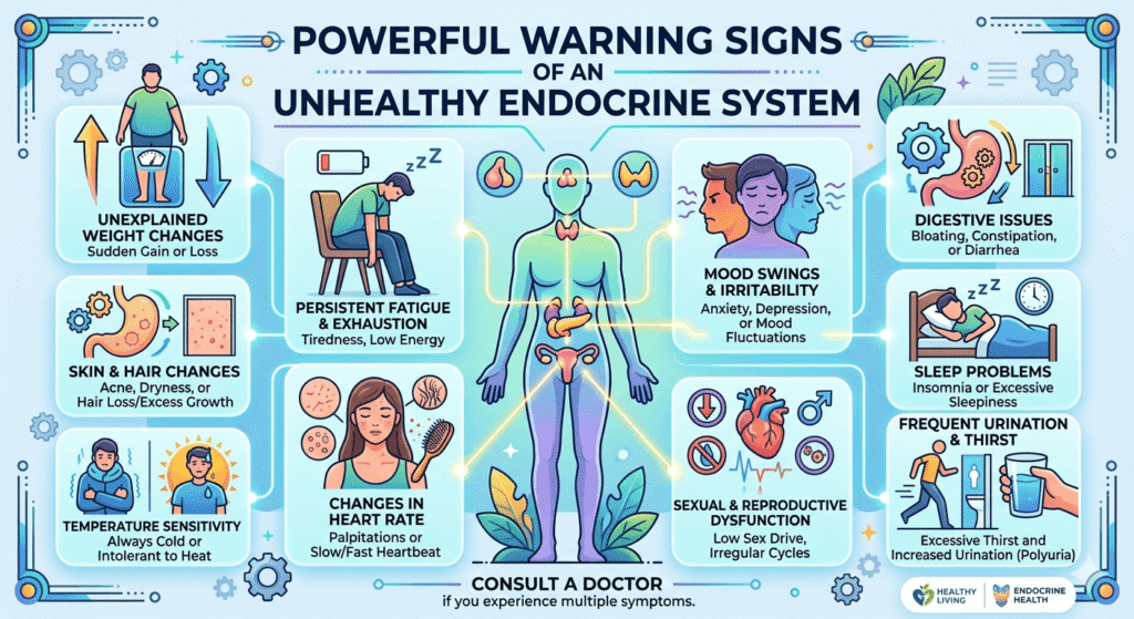 Powerful Warning Signs of an Unhealthy Endocrine System